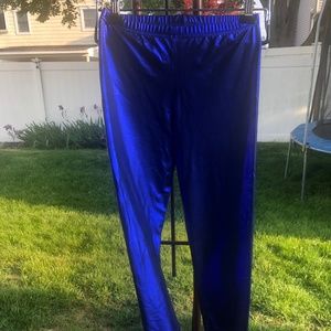 Shiny Blue Pants